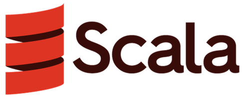 The logo of the Scala language.